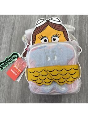 Loungefly McDonalds Birdie the Early Bird Crossbuddies Crossbody Bag W/ Coin Bag